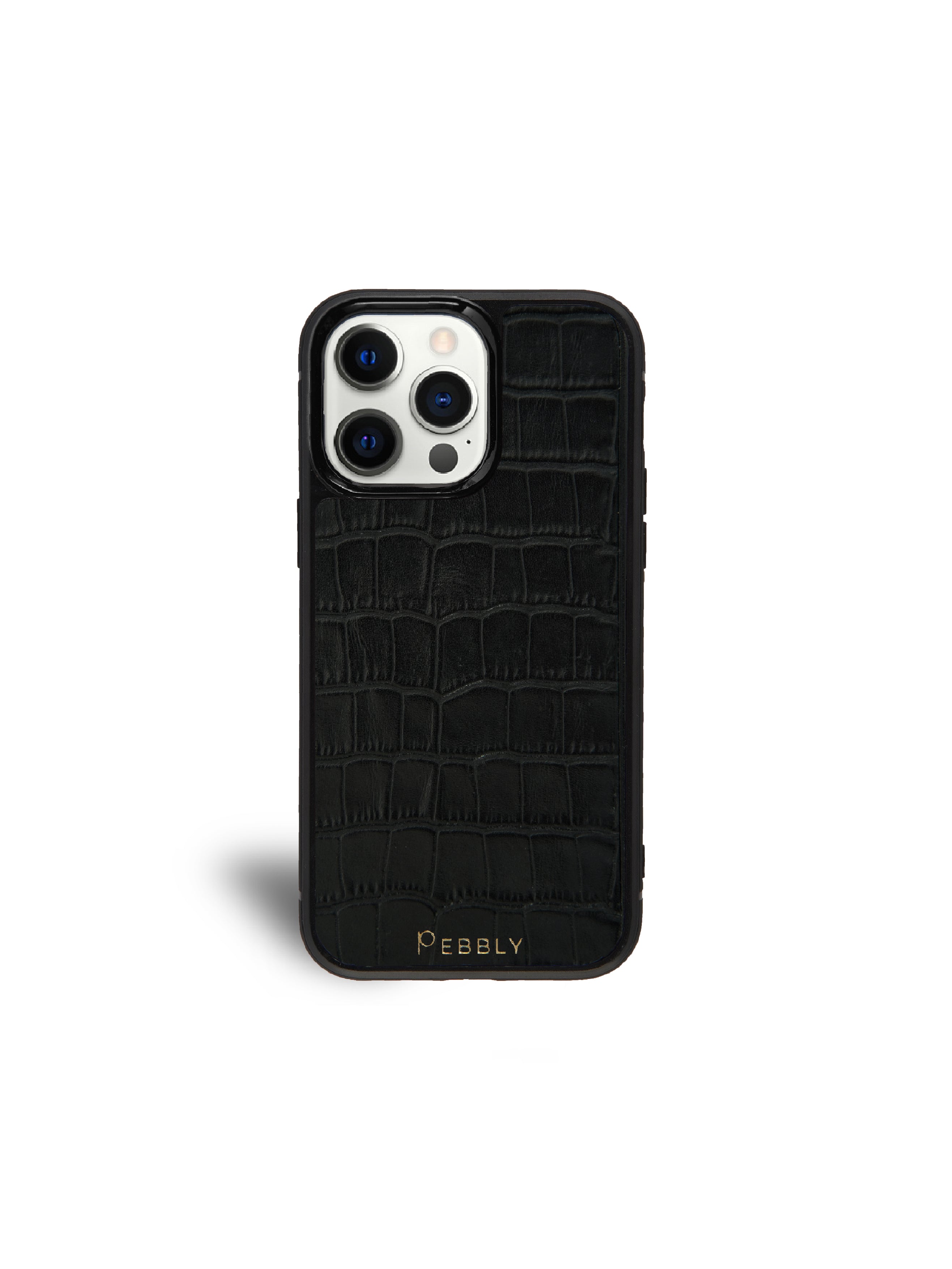 Black Croc iPhone 15 Pro Max Case