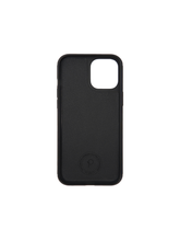 Load image into Gallery viewer, Black Leather iPhone 15 Pro Case
