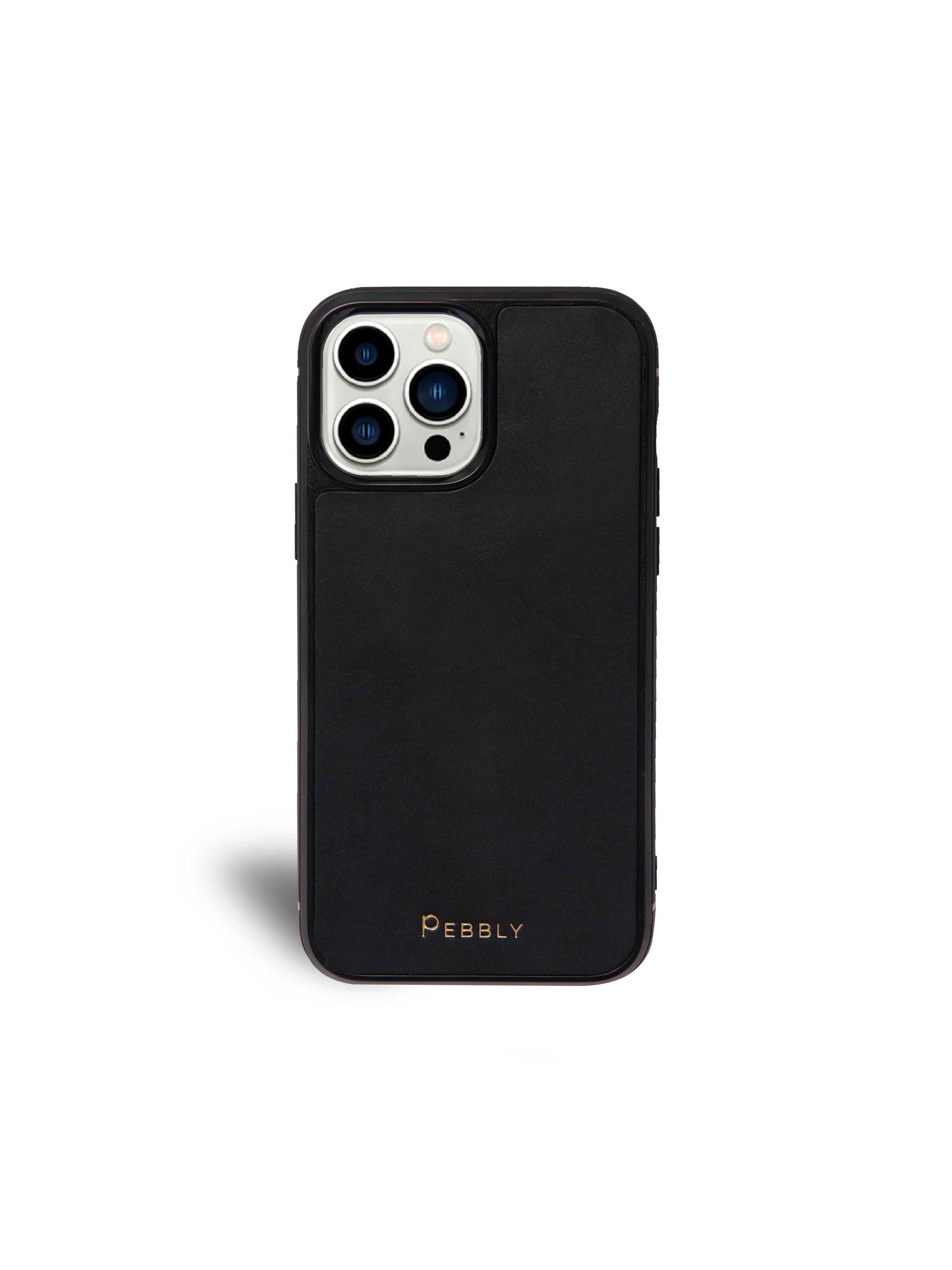 Black Leather iPhone 11 Pro Case