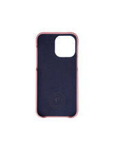 Load image into Gallery viewer, Lilly Pink Pebbled Leather iPhone 14 Pro Max Case
