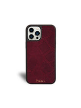 Load image into Gallery viewer, Limited Edition Carmine Red Snake case for iPhone 12
