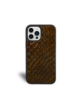 Load image into Gallery viewer, Brown Comb Patent iPhone 11 Pro Max Case
