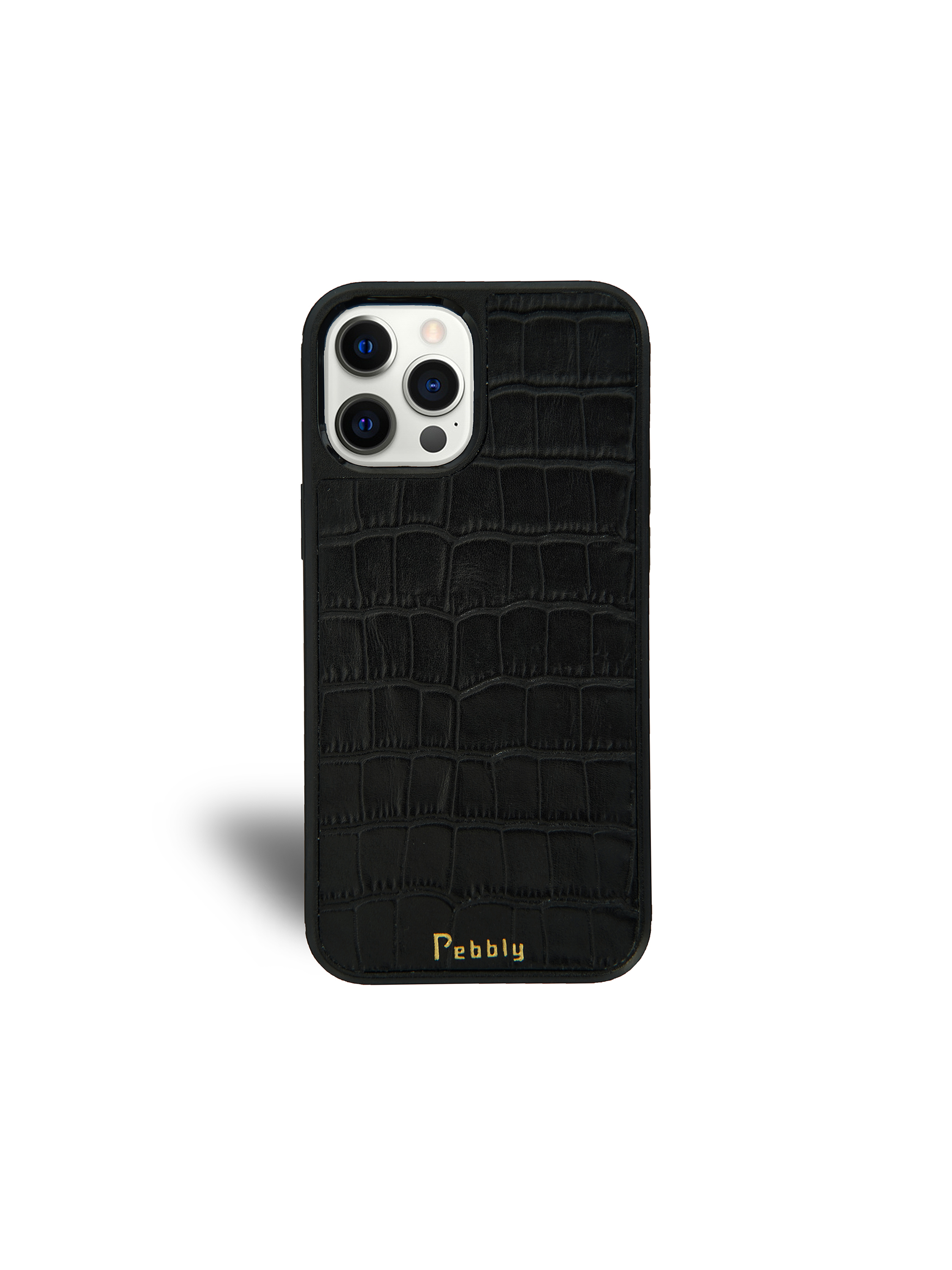 Black Croc iPhone 14 Case