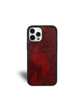 Load image into Gallery viewer, Red snake case for iPhone 13
