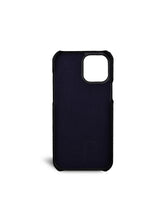 Load image into Gallery viewer, Black Pebbled Leather iPhone 12 Pro Max Case
