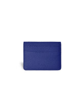 Load image into Gallery viewer, Midnight Blue Pebbled Leather Cardholder
