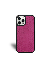 Load image into Gallery viewer, Limited Edition Pink Python iPhone 11 Case
