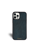 Load image into Gallery viewer, Blue snake case for iPhone 11
